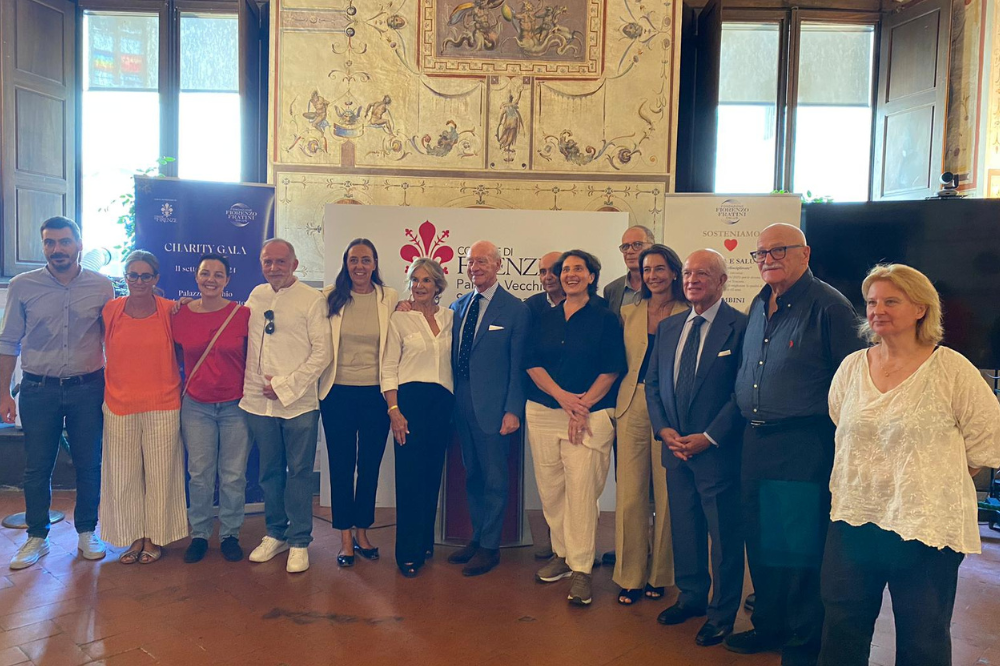 A Palazzo Vecchio “Charity gala” della Fondazione Fratini con 350 ospiti