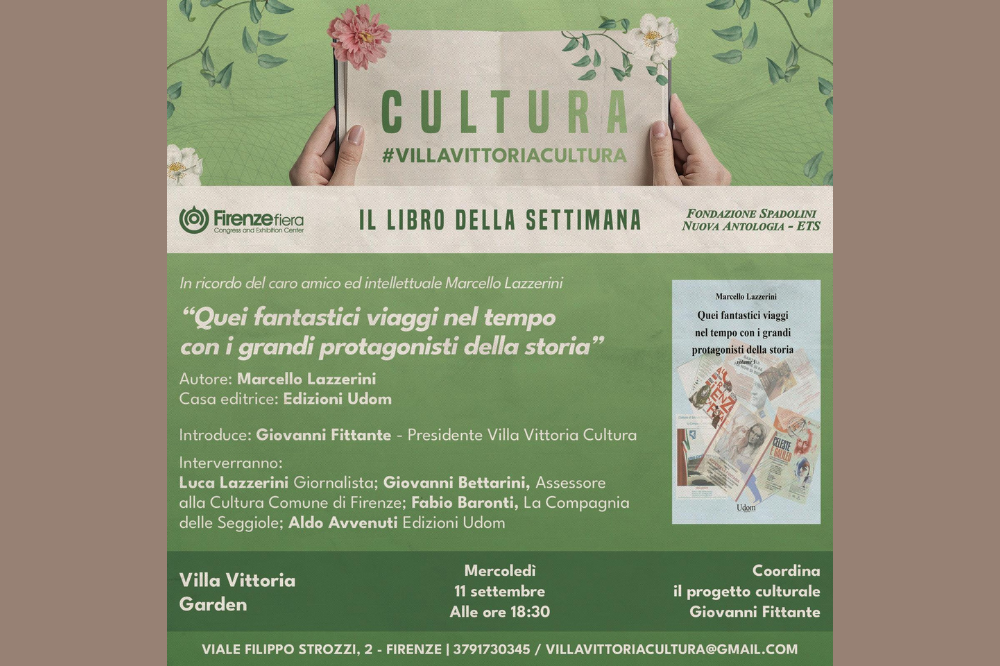 Villa Vittoria Cultura ricorda Marcello Lazzerini 