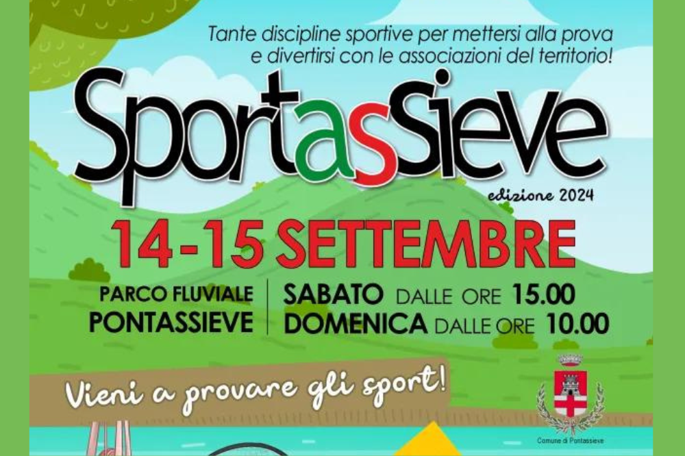 Sportassieve, tutto pronto per un fine settimana di sport 