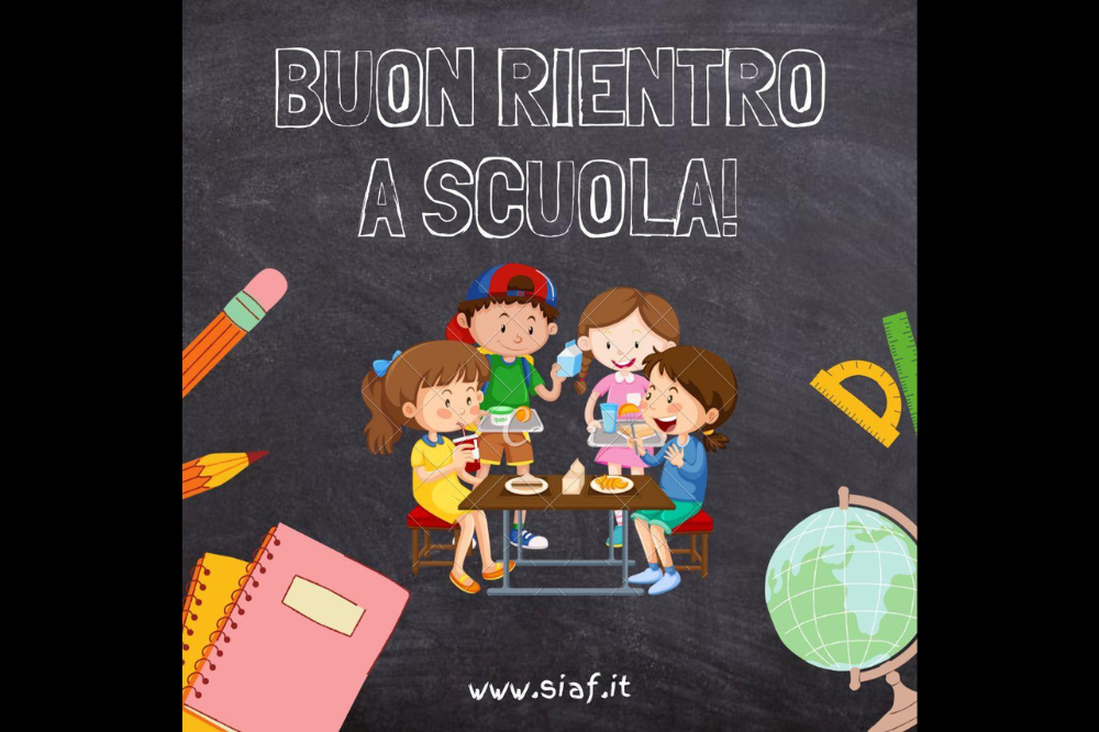 “Santa susina”. Anche la Siaf pronta per il primo giorno di scuola