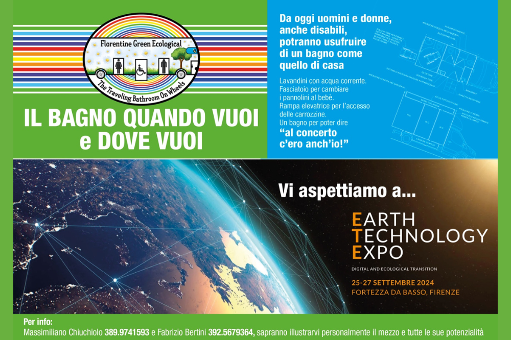 Earth Technology Expo, a fine settembre a Firenze