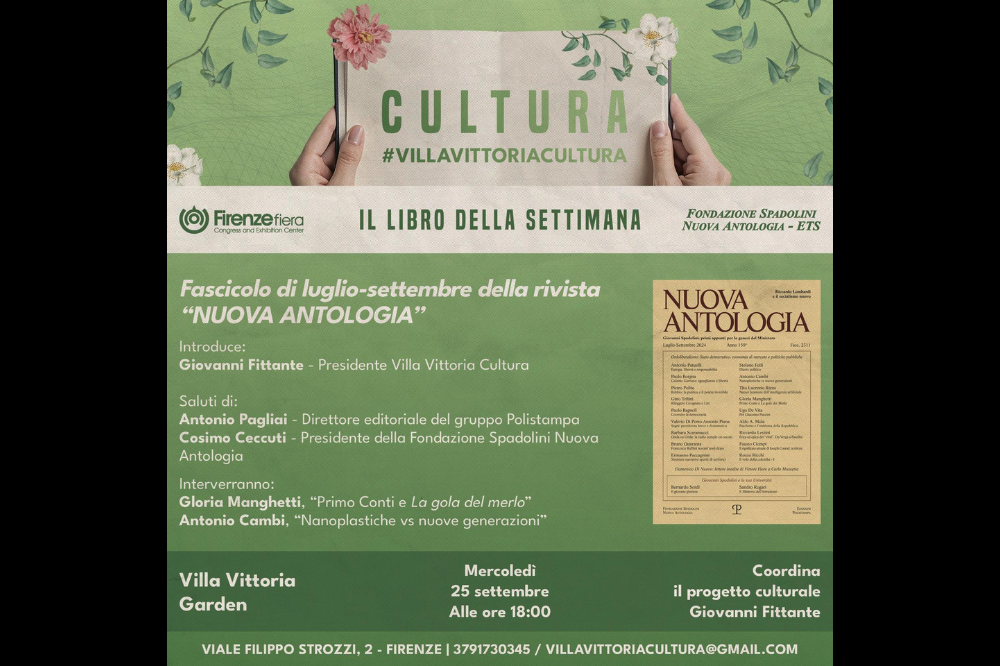 Villa Vittoria Cultura - Fascicolo di Luglio / Settembre della rivista “Nuova Antologia”