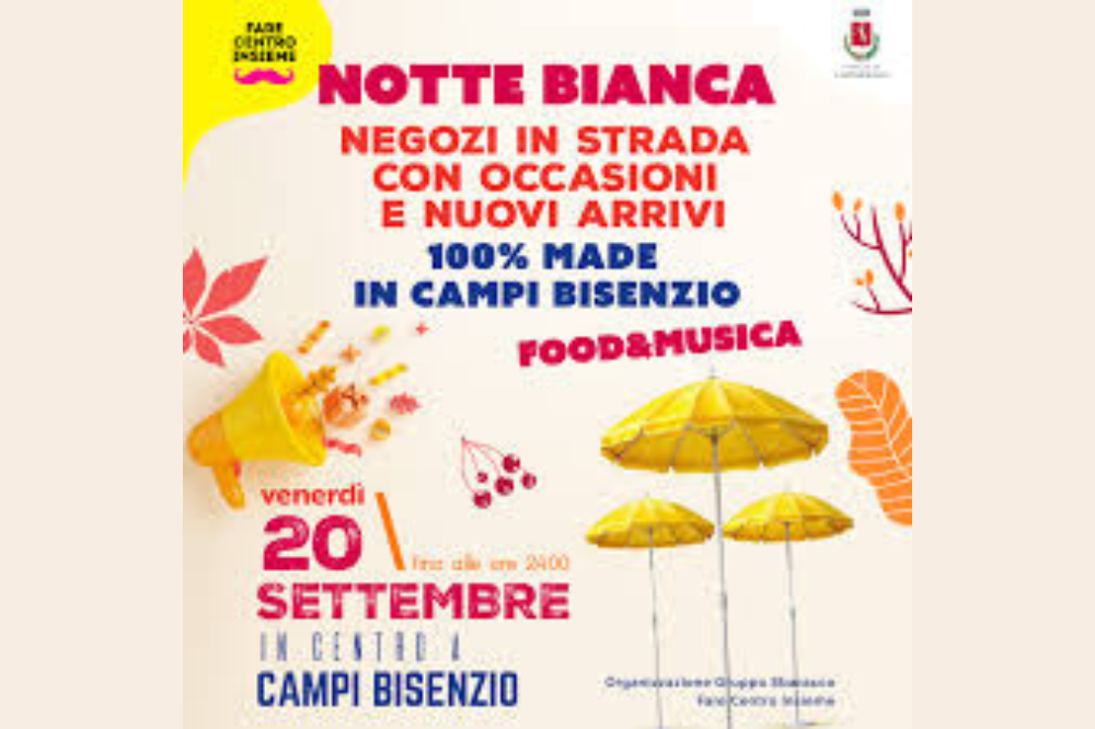 Stasera la Notte Bianca a Campi Bisenzio