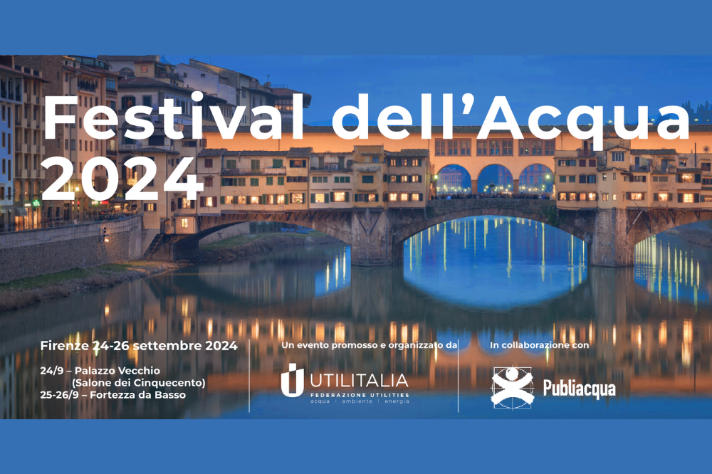 Firenze ospita il “Festival dell'Acqua”, 18 convegni e 250 relatori