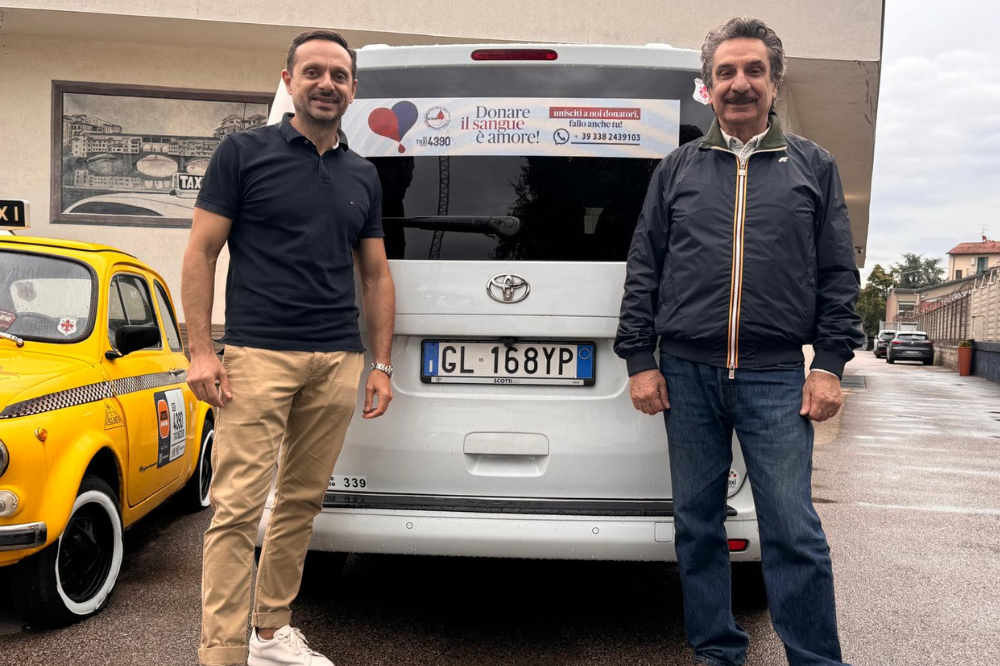 Il grande cuore dei tassisti 4390: 10mila donazioni di sangue in 50 anni