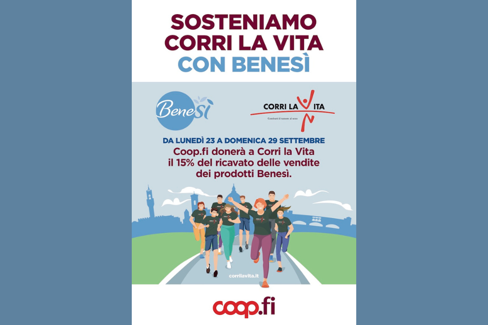 Corri la Vita, Unicoop Firenze ha raccolto oltre 65mila euro