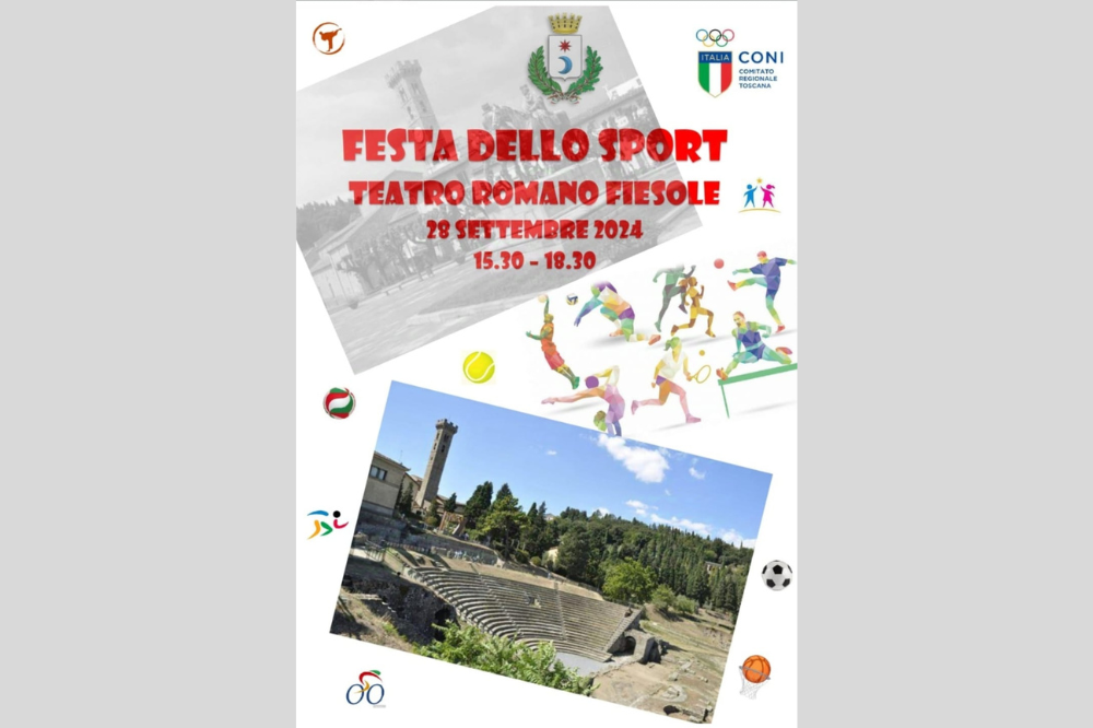 Il presidente della Rari Nantes Florentia Andrea Pieri sarà alla Festa dello Sport di Fiesole