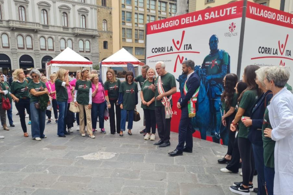 Prevenzione in piazza a Firenze col “Villaggio della salute”