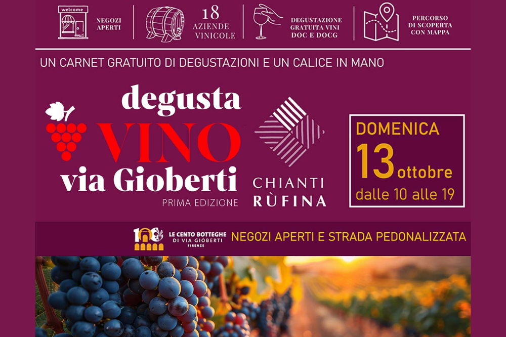 Prima edizione di “DegustaVino Via Gioberti”: un’esperienza enologica unica a Firenze