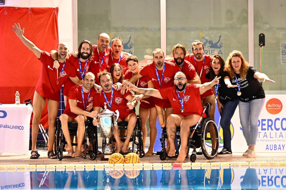 Final Four di pallanuoto paralimpica, tutti a caccia della Rari Nantes Florentia