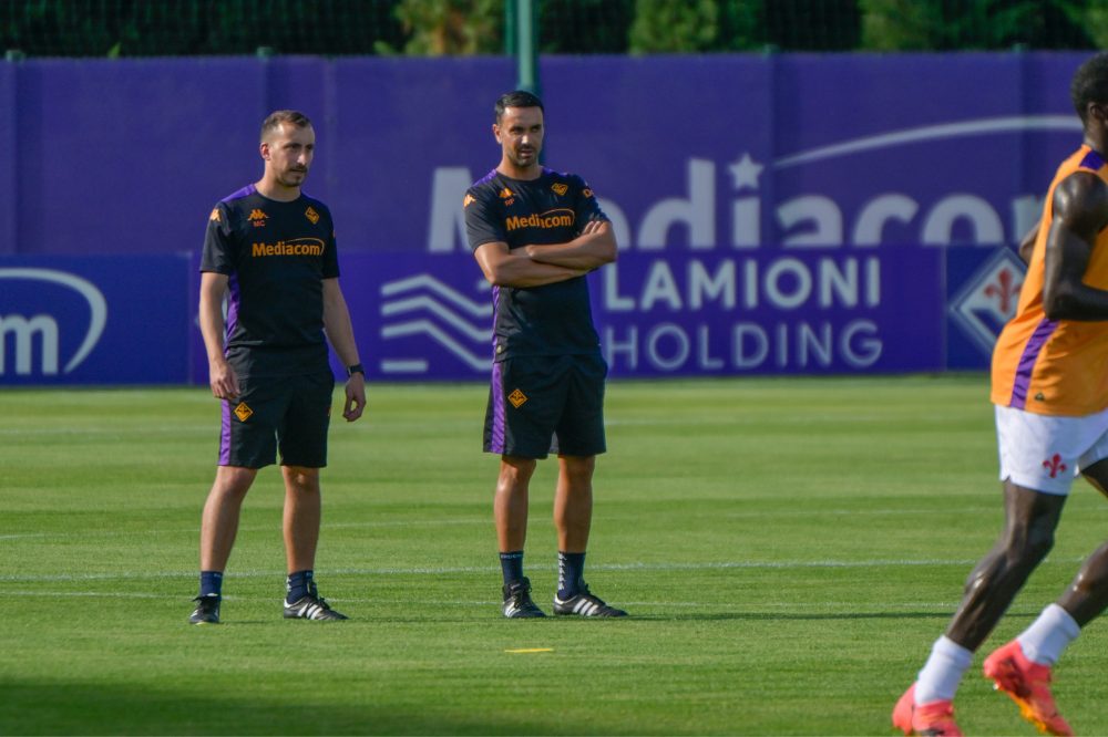 Fiorentina, oggi allenamento in vista della gara con il Lecce