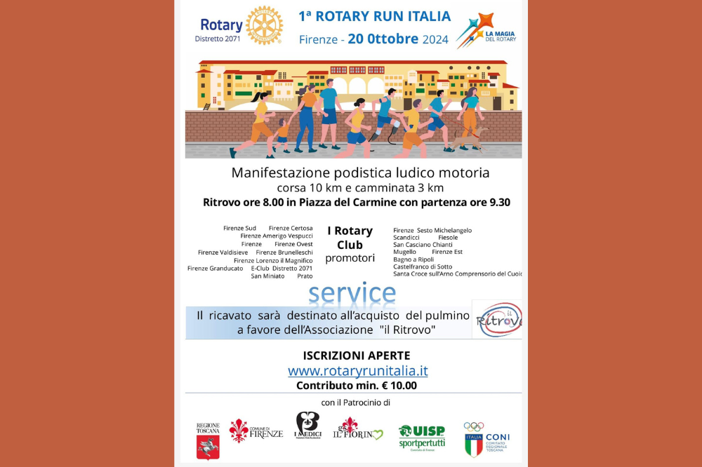 1a ROTARY RUN ITALIA
