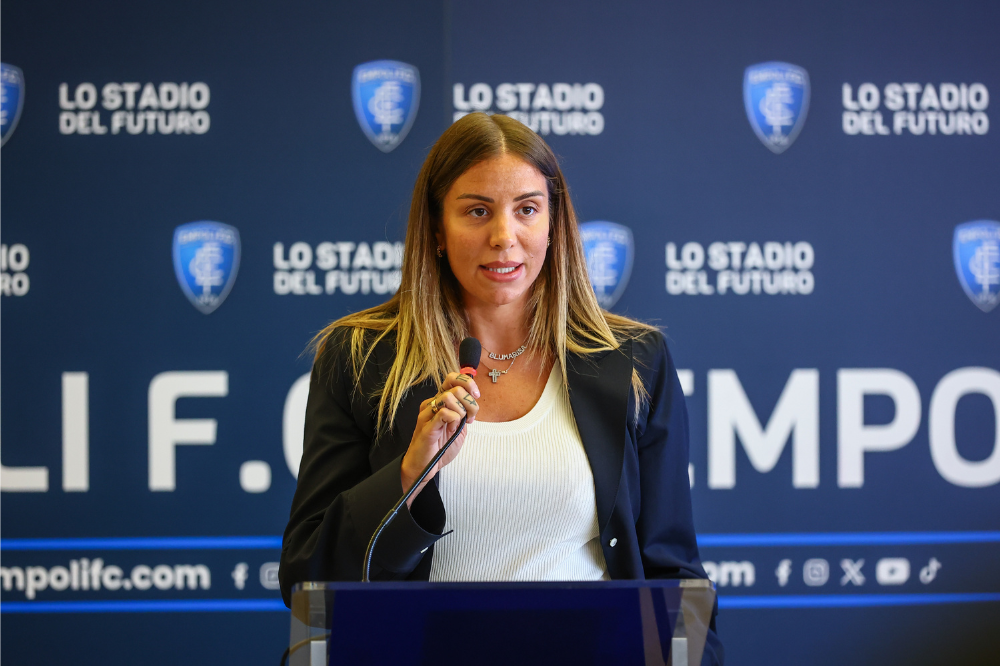 Rebecca Corsi racconta il suo ruolo di madre e dirigente dell'Empoli