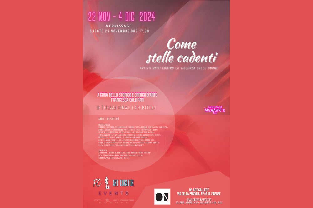 'Come stelle cadenti', a Firenze una mostra contro la violenza sulle donne