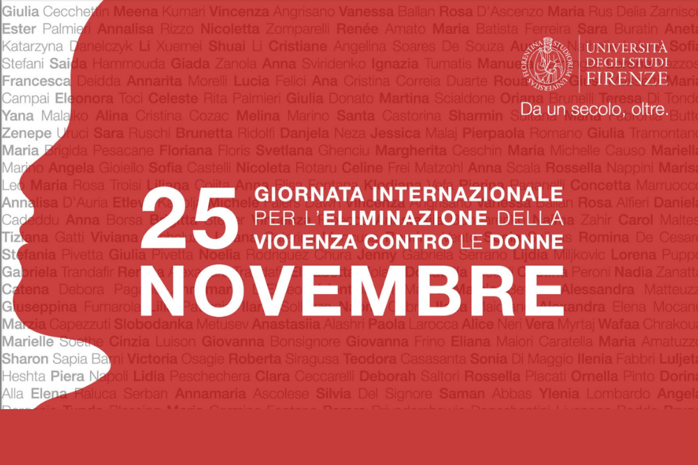 Università di Firenze: settimana di eventi contro la violenza di genere