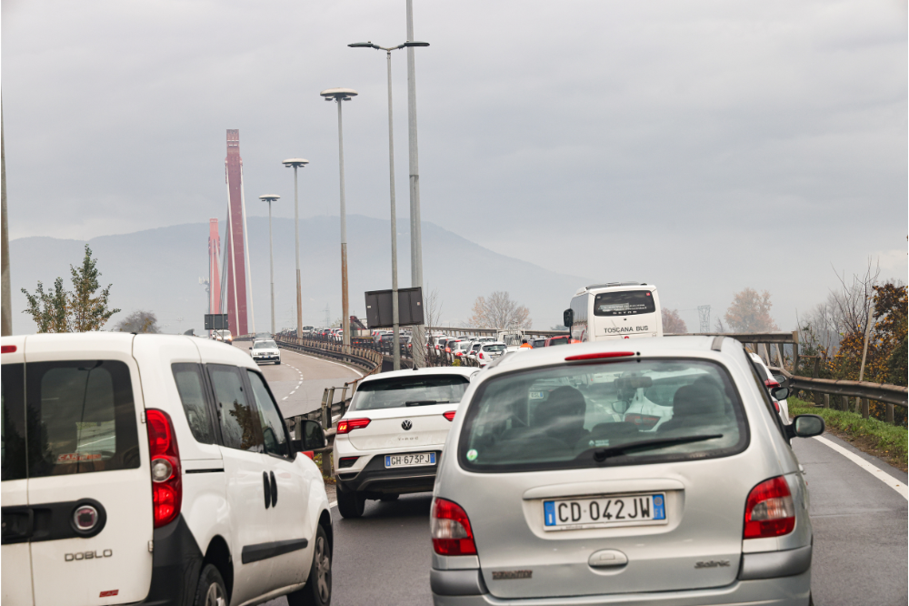 Incidente sul viadotto dell’Indiano questa mattina