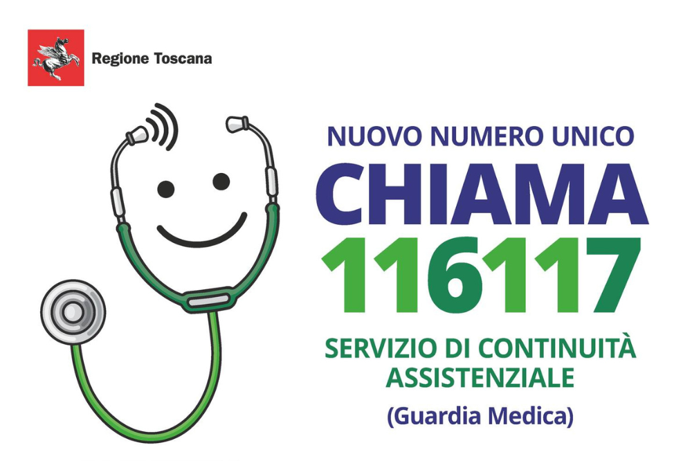 Attivo in tutta la Toscana il nuovo numero 116117