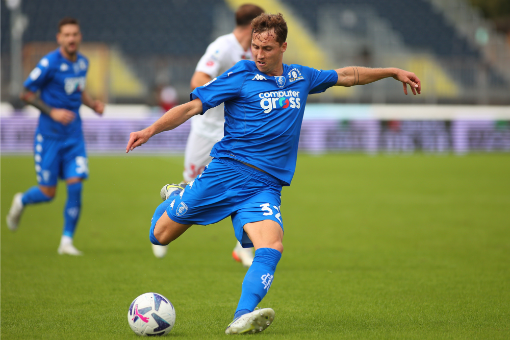 Tegola Empoli, lesione al crociato per Haas