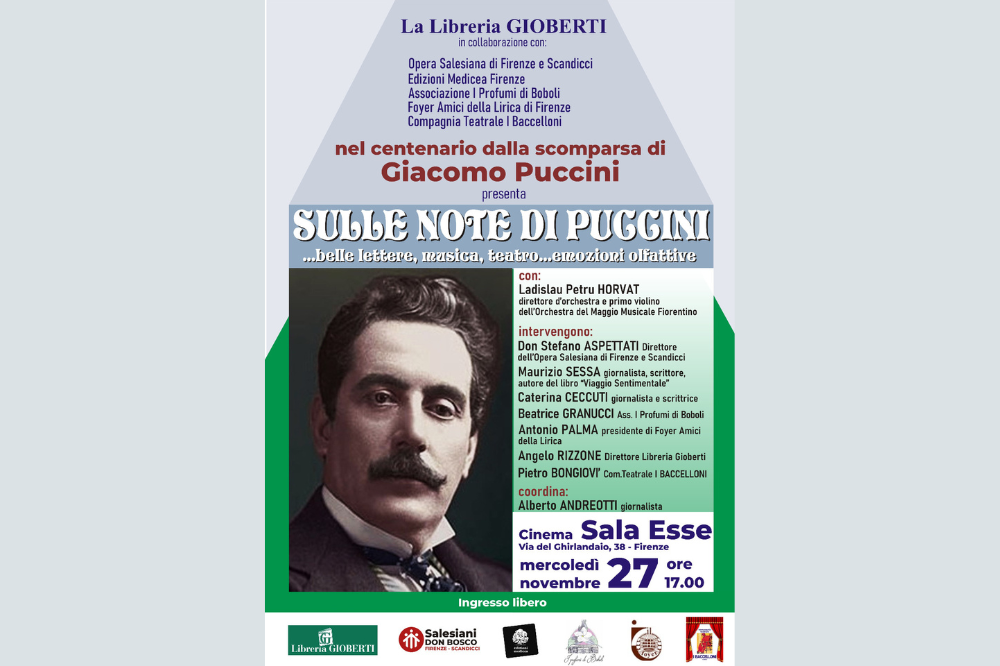 Presentazione del libro 'Puccini 100 anni: viaggio sentimentale da Lucca al mondo' di Maurizio Sessa