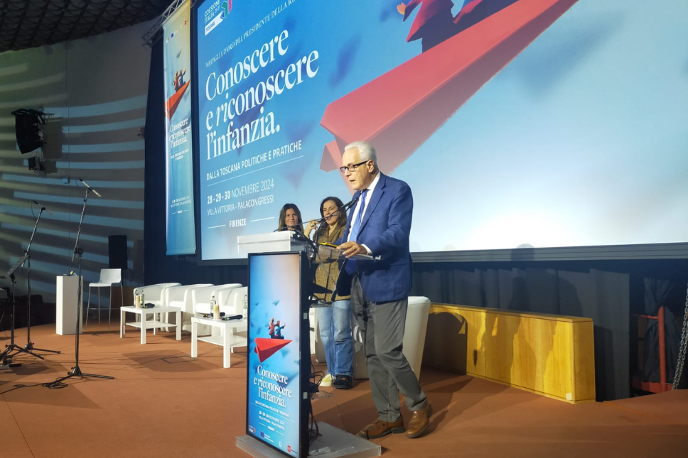 Agli Stati Generali dell'Infanzia il presidente Giani ha presentato il 'Manifesto per l'Infanzia'
