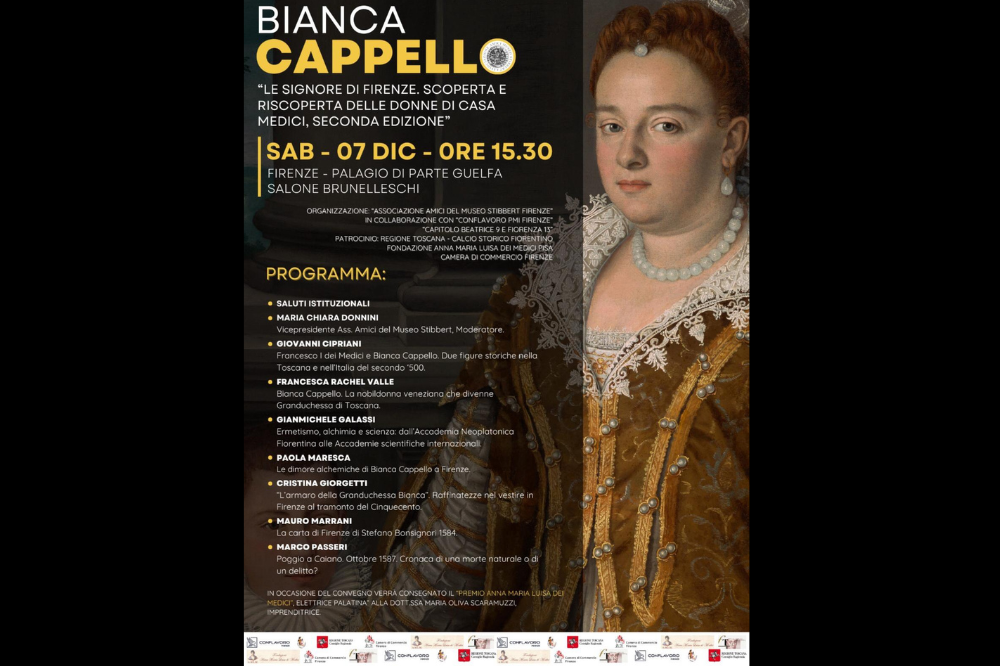 BIANCA CAPPELLO - “Le signore di Firenze. Scoperta e riscoperta delle donne di casa Medici, seconda edizione”