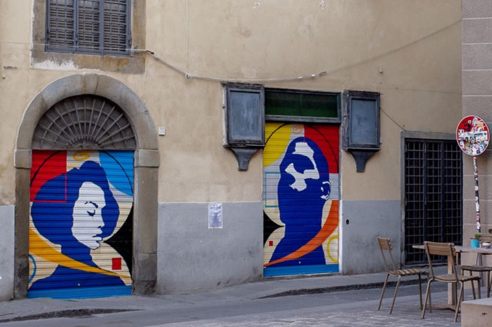 Installate due opere di street art in via Palazzuolo