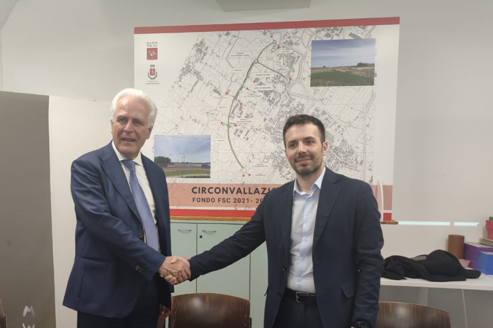 Campi Bisenzio, verso la nuova circonvallazione ovest