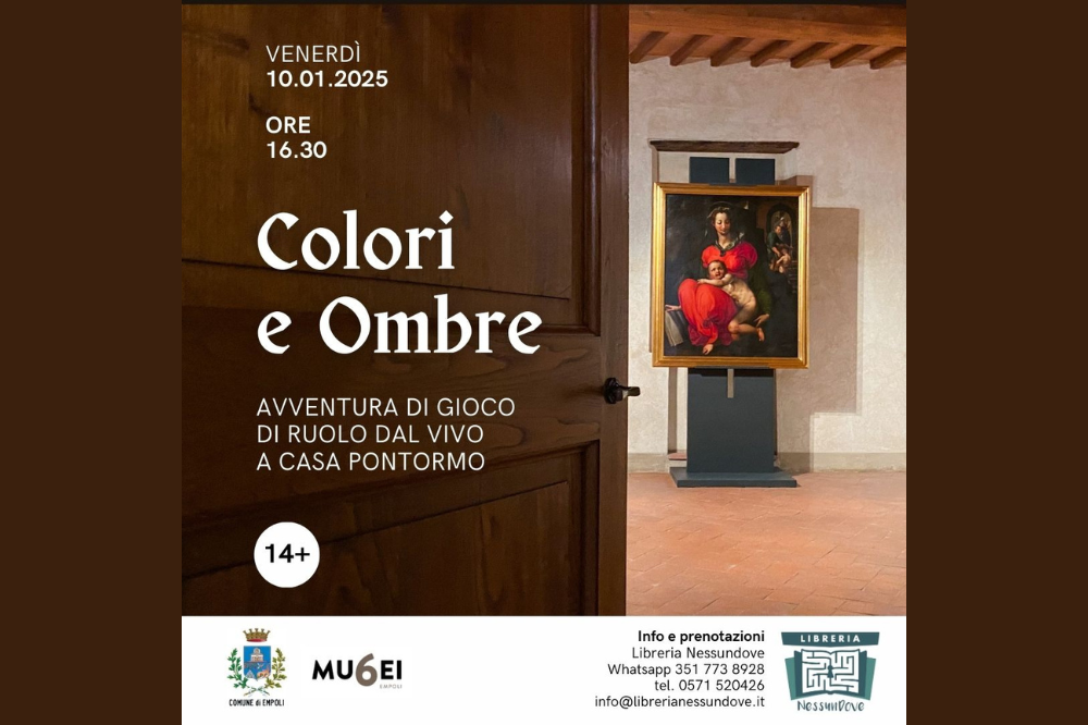 Giochi di ruolo dal vivo nei musei di Empoli, la novità di inizio anno