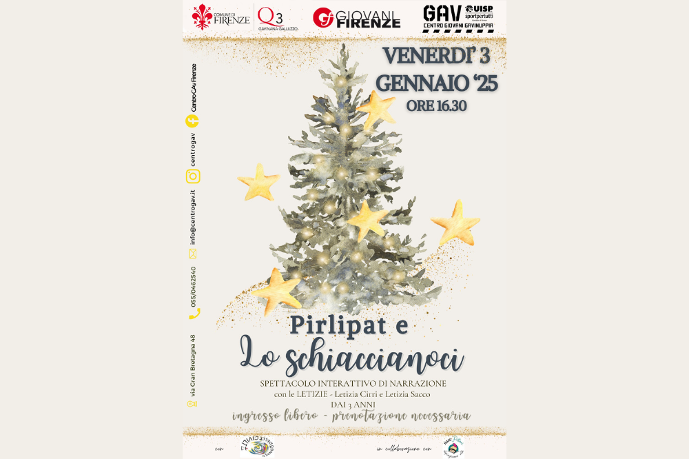 A Firenze lo spettacolo ‘Pirlipat e lo Schiaccianoci’