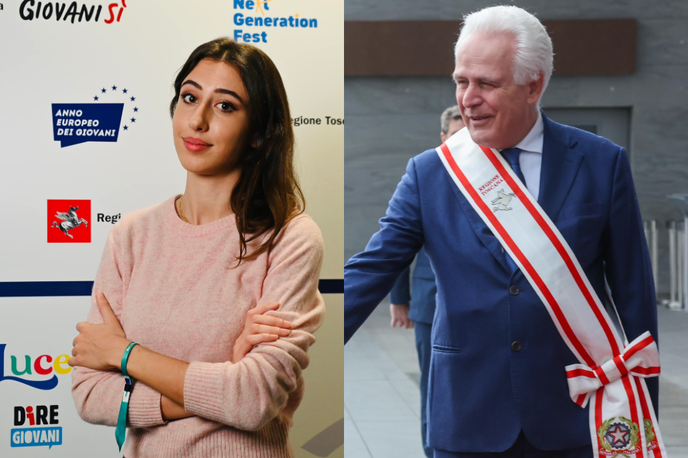 Giani festeggia la liberazione di Cecilia Sala