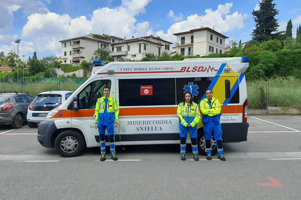 Antella, la Misericordia che da 170 anni fa più di tremila viaggi all'anno