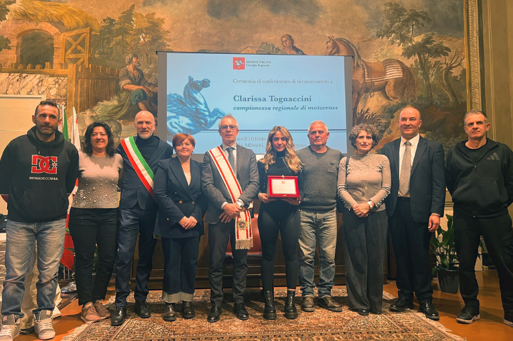 Il Consiglio regionale premia Clarissa Tognaccini