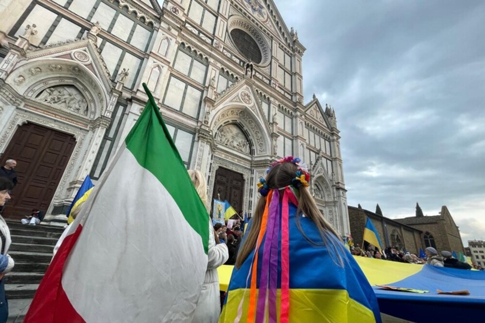 Mobilitazione pro Ucraina a Firenze “Lotta per libertà continua”