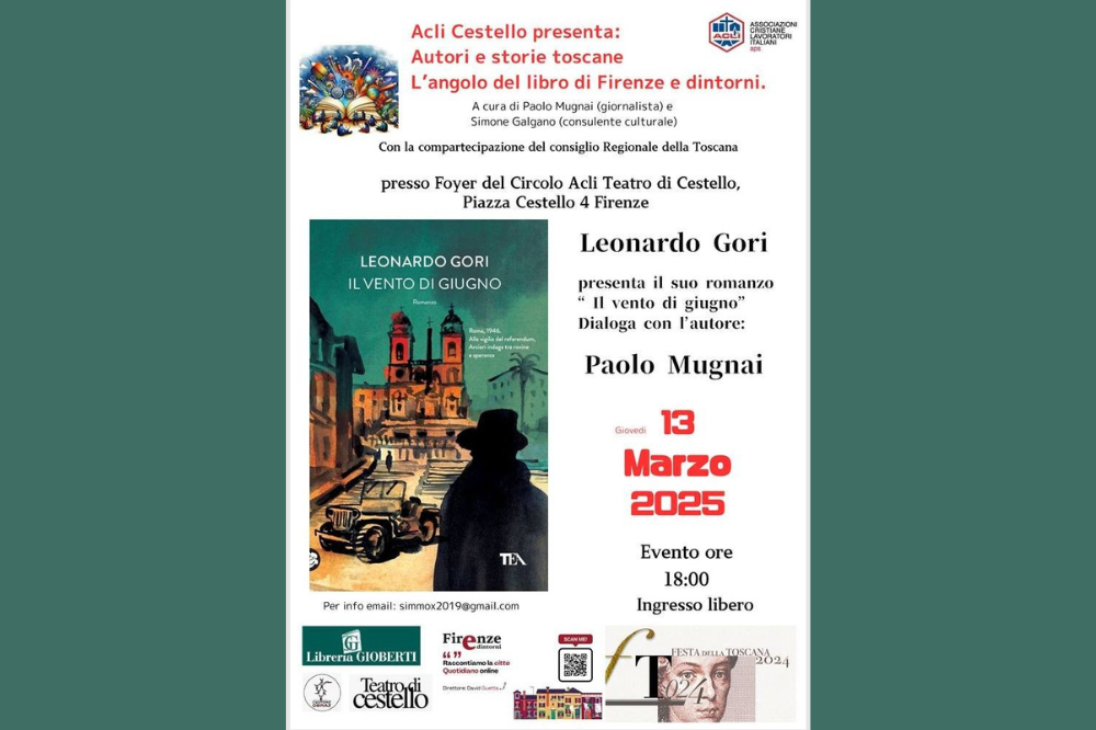 “IL VENTO DI GIUGNO” DI LEONARDO GORI