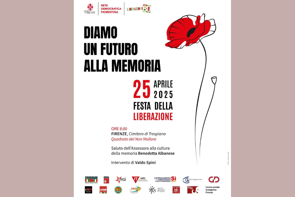 Il 25 aprile al cimitero di Trespiano “Diamo un futuro alla memoria“