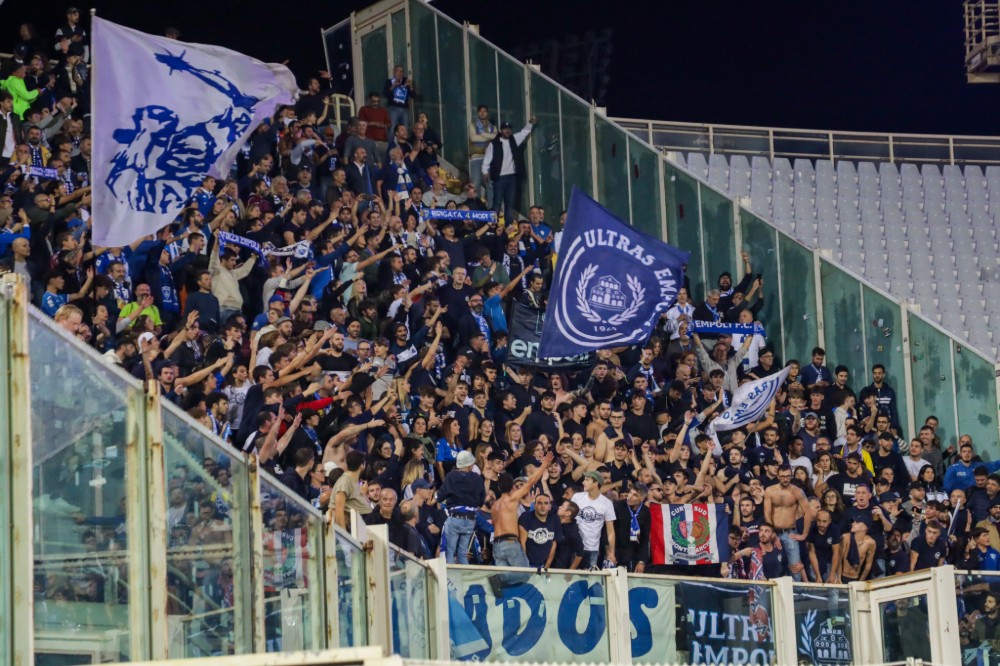 Fiorentina-Empoli: assenti gli ultras azzurri al Franchi