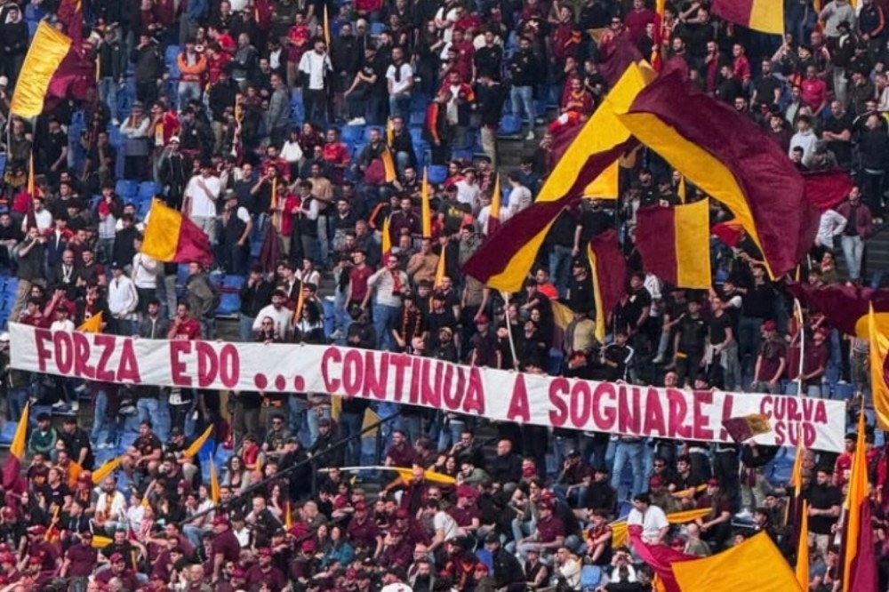 Il messaggio della Curva Sud per Bove: 