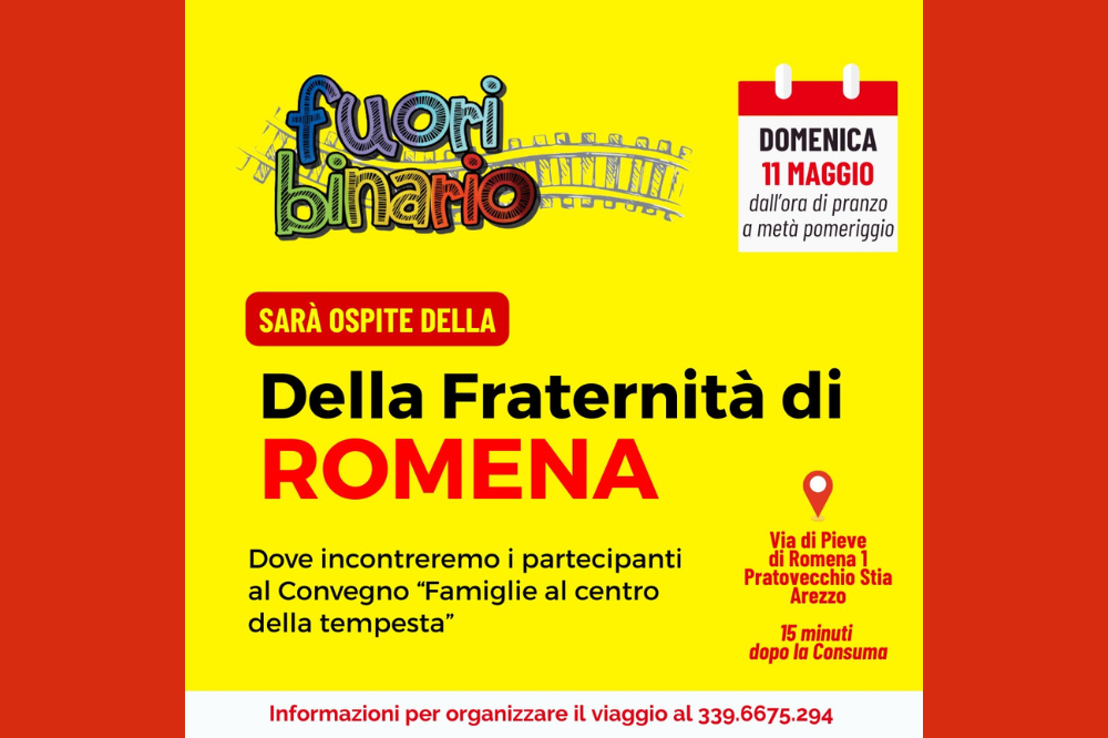 “Fuori Bionario” ospite della Fraternità di ROMENA