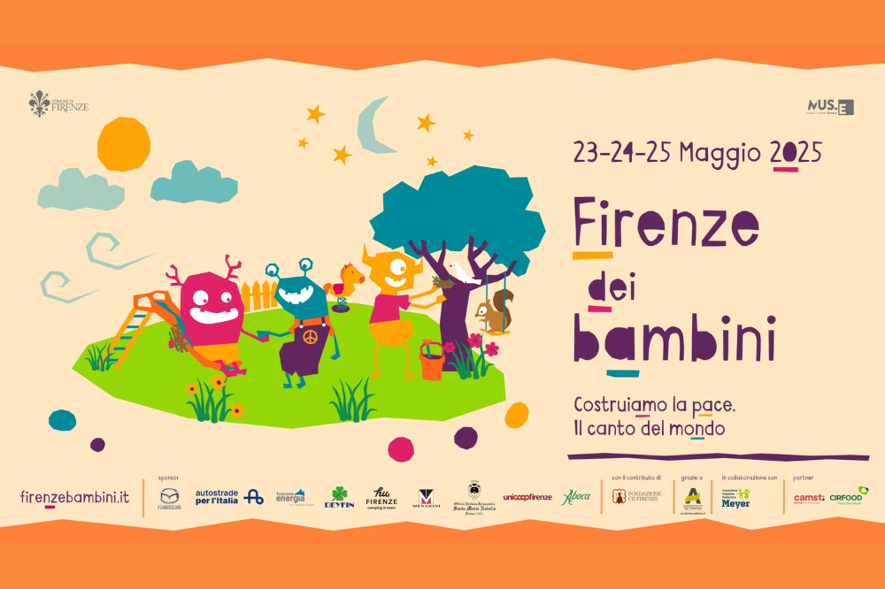 Torna “Firenze dei bambini”, edizione 2025 dedicata alla pace