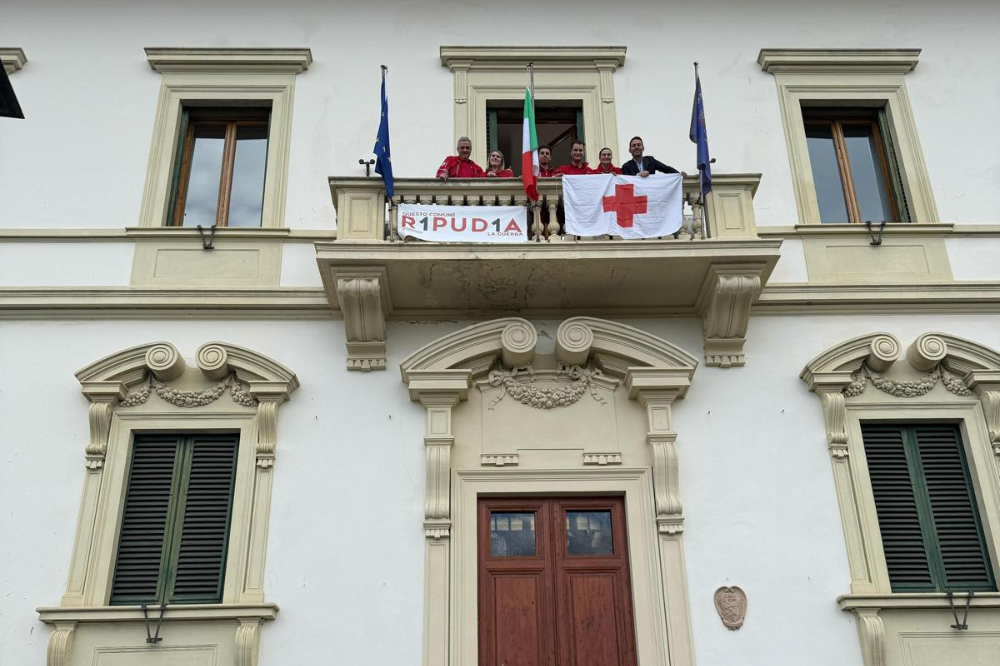 Il ringraziamento di Pignotti in occasione della festa della Croce Rossa Italiana