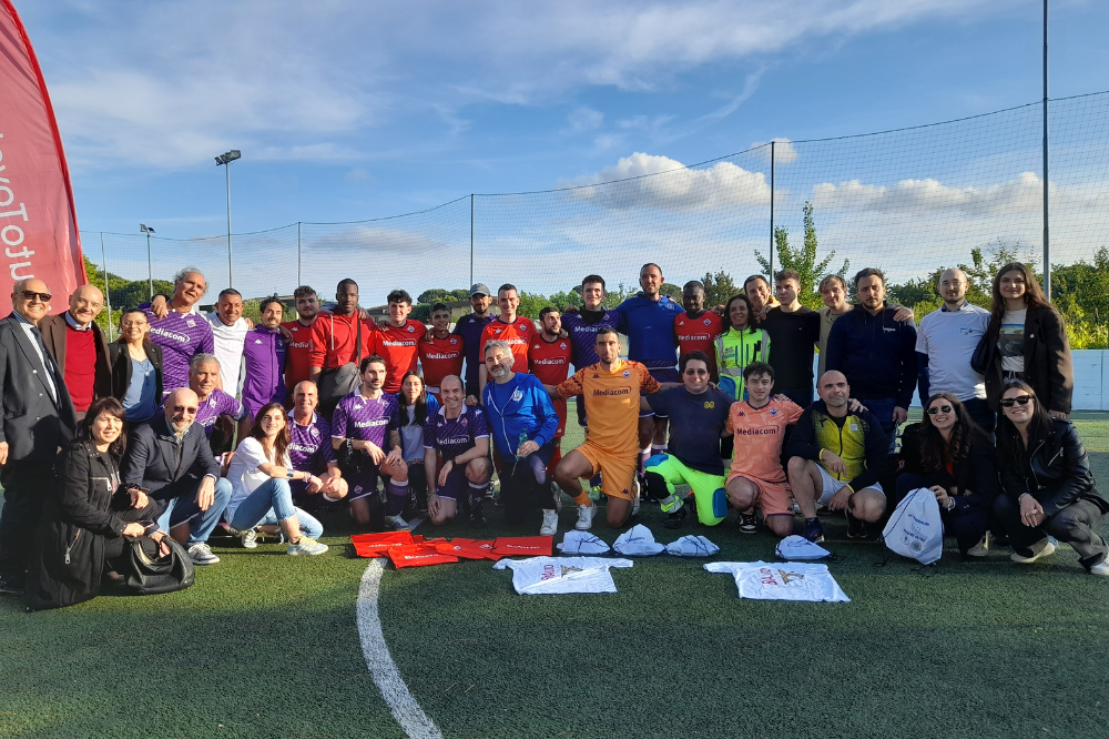 “VEDERE OLTRE” calcio e solidarietà