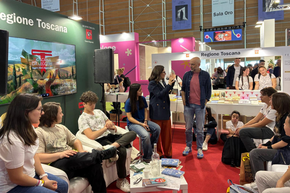 Grande successo per lo stand della Toscana al Salone del Libro