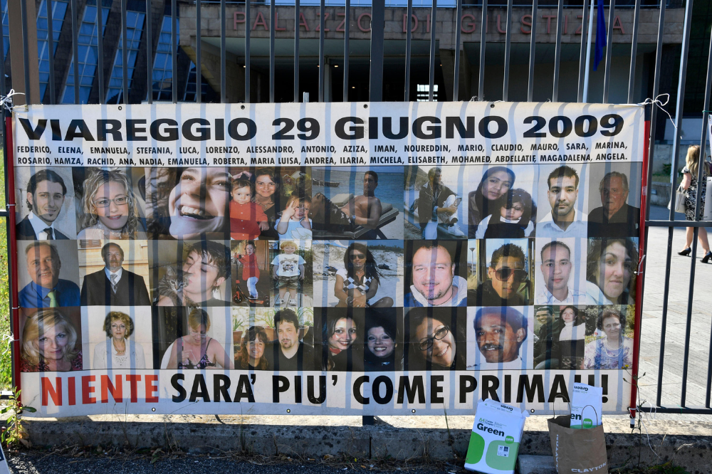 Strage di Viareggio, a tutti gli imputati confermate le pene annullate dalla Cassazione