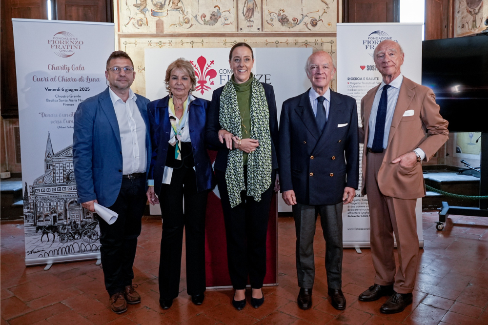 Il 6 giugno a Firenze charity gala 'Cuori al chiaro di luna'