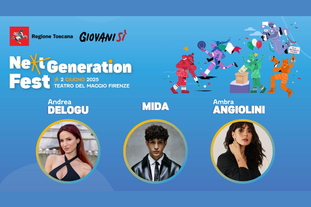 Next Generation Fest: tra i nuovi ospiti Ambra Angiolini, Andrea Delogu e Mida