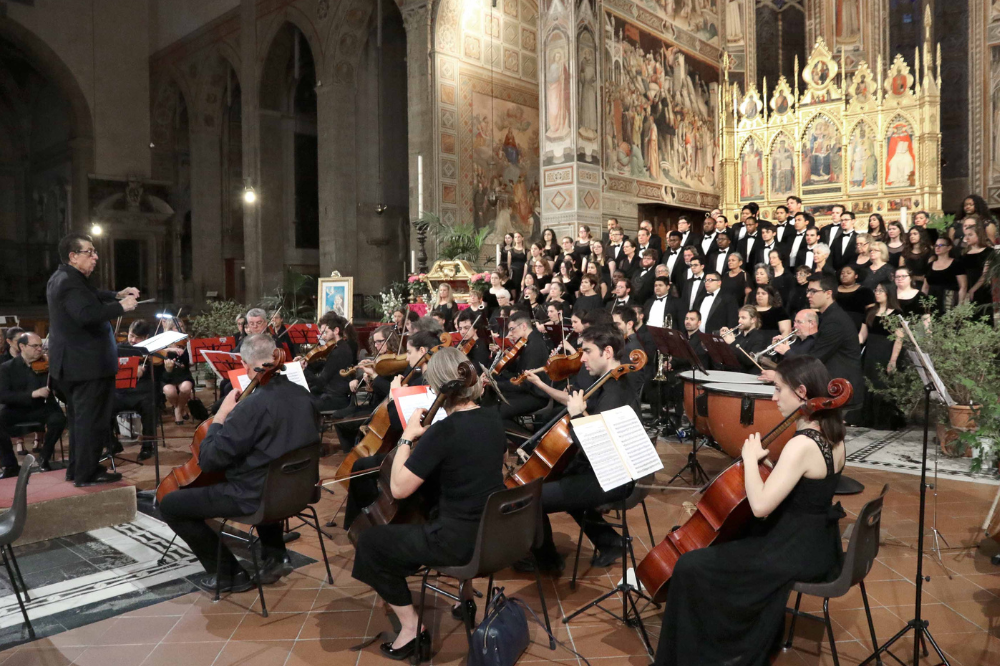 GREAT AMERICAN CHORAL SERIES IN FIRENZE, mer 4/6 Basilica di Santa Croce
