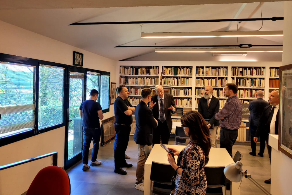Visita della Commissione Cultura alla Fondazione Spadolini Nuova Antologia