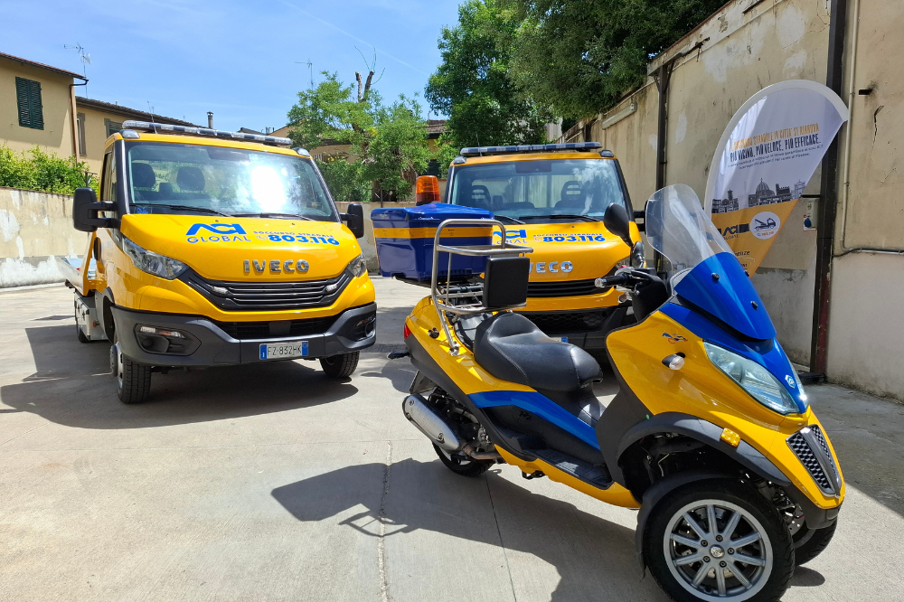 ACI Firenze presenta il nuovo soccorso stradale cittadino