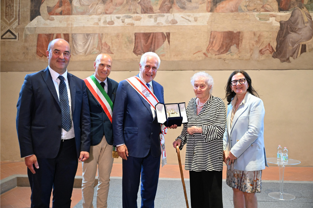 Pegaso d'Oro della regione a Beatrice Monti della Corte