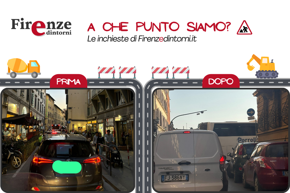 “A CHE PUNTO SIAMO” - Via Nazionale, luglio 2025: nulla è cambiato, anzi. I pullman turistici spesso non riescono nemmeno a passare